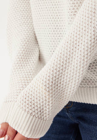 Vidalo O-neck L/S Knit Top