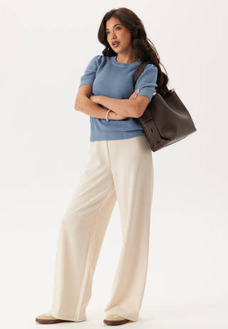 Vidalo O-Neck S/S knit top