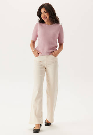 Vidalo O-Neck S/S knit top