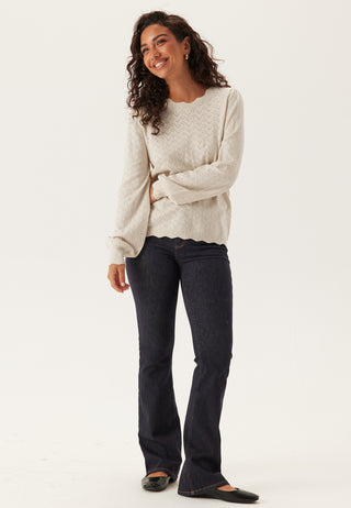 Viemi O-neck L/S KNIT TOP KNIT