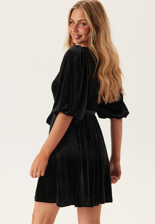 Viemily O-neck 3/4 SHORT DRESS