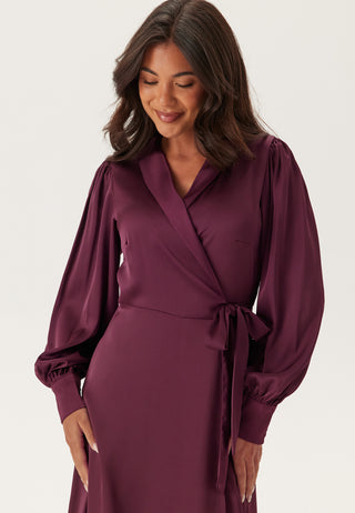 Vienna Ravenna L/S Ankle Wrap Dress