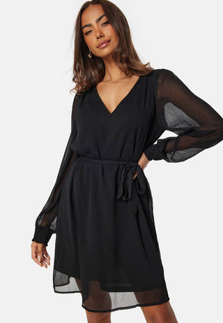 Vifalia smock V-neck L/S dress
