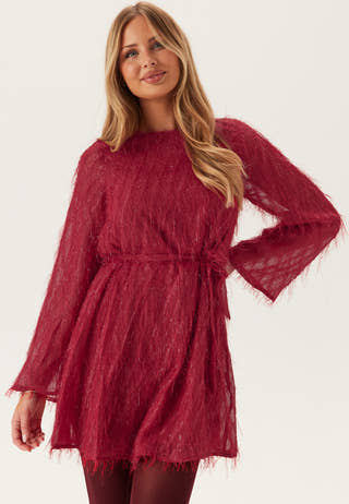 Vifeather L/S O-NECK SHORT DRE