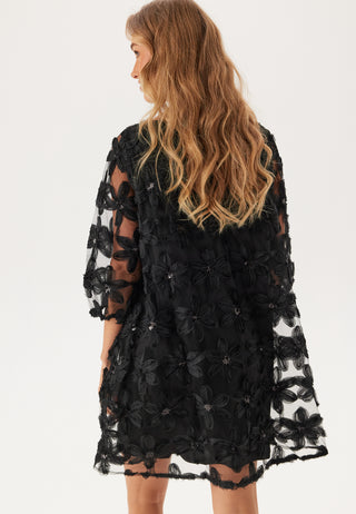 Viflora 3/4 BOATNECK SHORT DRE