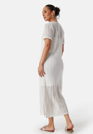 Vigardea O-Neck S/S ankle dress