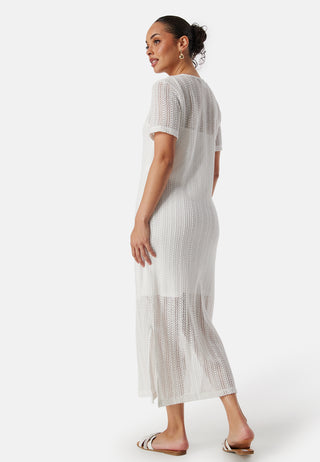 Vigardea O-Neck S/S ankle dress