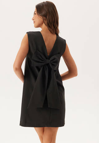 Vigery O-neck S/L SHORT DRESS