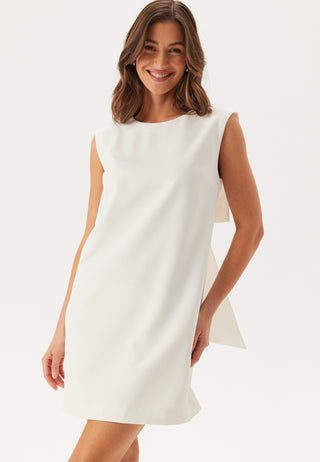 Vigery O-neck S/L SHORT DRESS