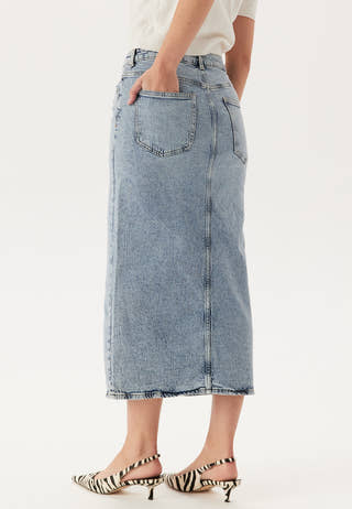 Vijaf Hw Midi Denim Skirt-noos
