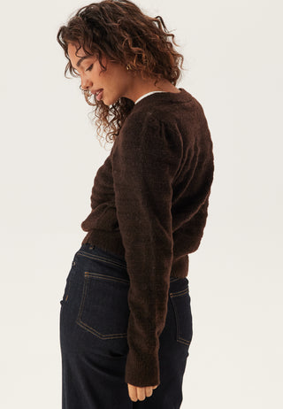 Vijayla O-neck L/S KNIT TOP