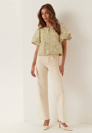 Vikaia O-neck 2/4 JACQUARD BOLERO