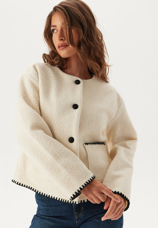 Vikaya L/S SHORT TEDDY JACKET