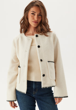 Vikaya L/S SHORT TEDDY JACKET