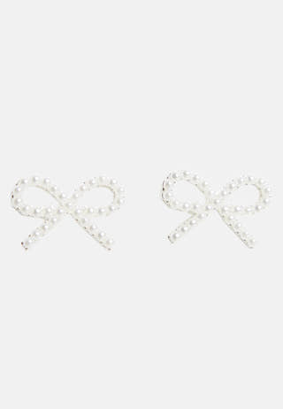 VIKYREN BOW EARRINGS/EF