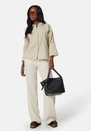 Vilania button 3/4 shirt