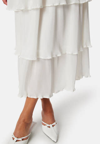 Vilillian V-Neck plisse ankle dress