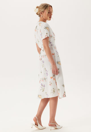 Vilovie S/S Wrap Midi Dress