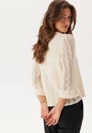 Vilumena V-neck 3/4 Top