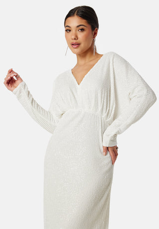 Vimaia V-Neck L/S Maxi Dress