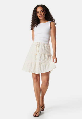 Vimelanie High Waist pointelle skirt
