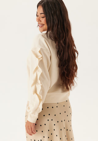 Vimentina Flounce O-neck L/S T