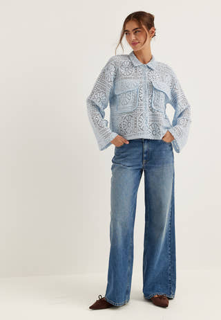 Vimerinda Crochet L/S CARDIGAN