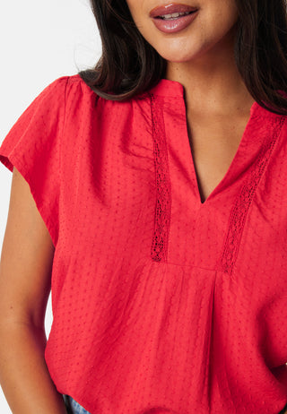 Vinensa V-Neck S/S top