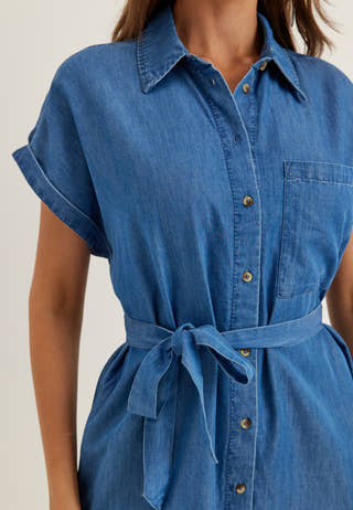 Vinori S/S SHIRT DRESS - NOOS