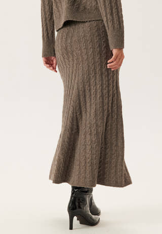 Virelli Ankle Cable Knit Skirt