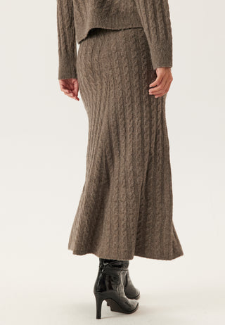 Virelli Ankle Cable Knit Skirt