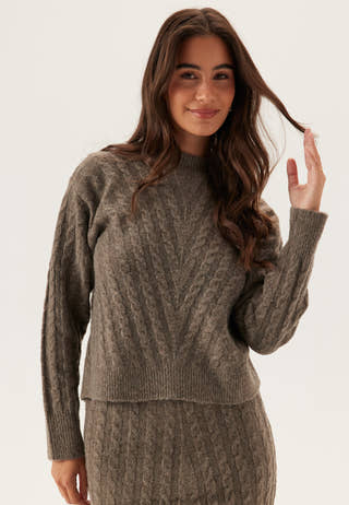 Virelli Highneck L/S CABLE KNIT