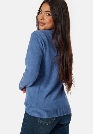 Viril O-neck L/S Knit Top