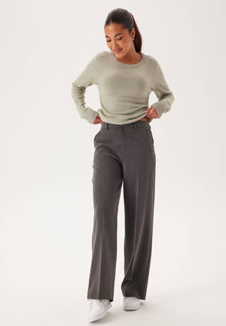 Viril O-neck L/S Knit Top