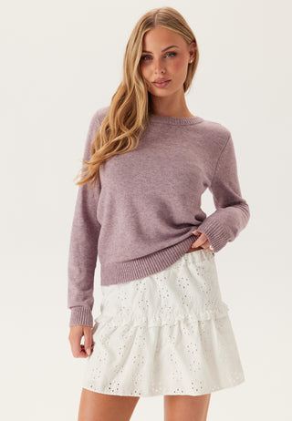 Viril O-neck L/S KNIT TOP