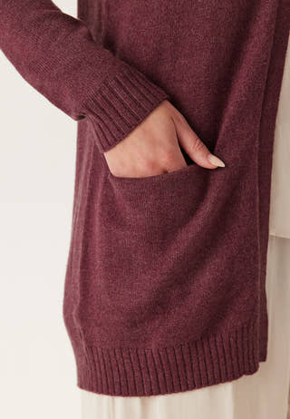 Viril Open L/S KNIT CARDIGAN