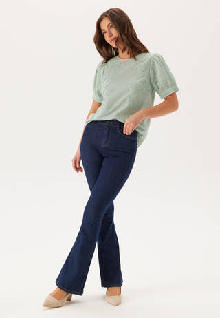 Visonja O-neck S/S TOP/LN TOP/