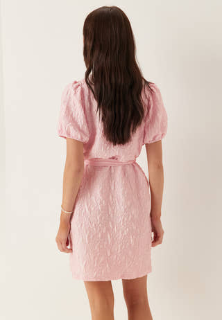 Visophia O-neck S/S DRESS