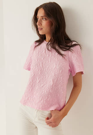 Visophia O-neck S/S TOP