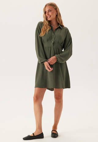 Visurashil L/S SHIRT DRESS SHI