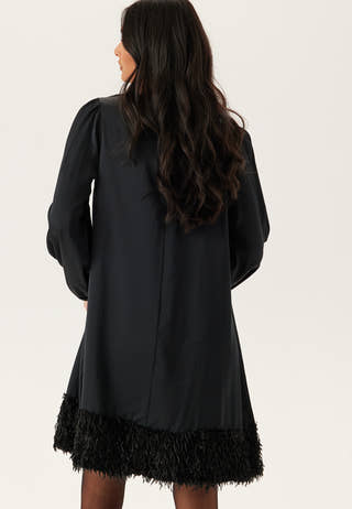 Viveer O-neck L/S SHORT DRESS