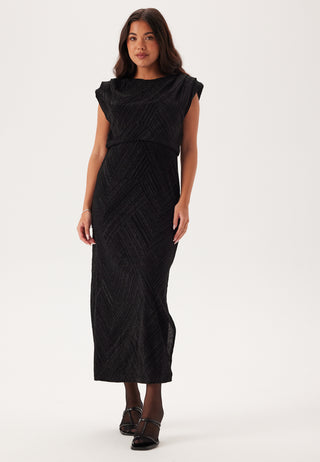 Vizoe O-neck S/L ANKLE DRESS A