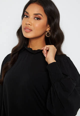 Yomi High Neck L/S Top