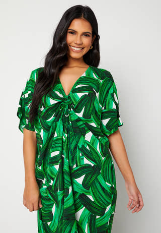 Zugina 2/4 Sleeve Midi Caftan