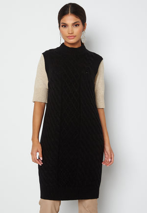 Zuri Cable S/L Knit Vest Dress