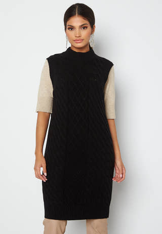 Zuri Cable S/L Knit Vest Dress