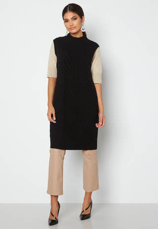 Zuri Cable S/L Knit Vest Dress
