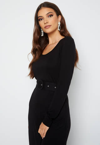Elle LS Ankle Dress