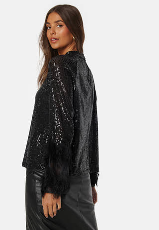 Flow Sequin LS Top
