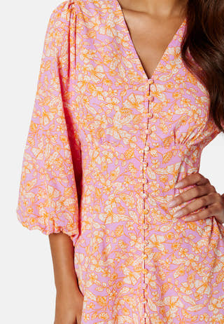 Lana 3/4 Shirt Dress